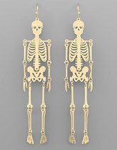 Golden Ghoul Earring